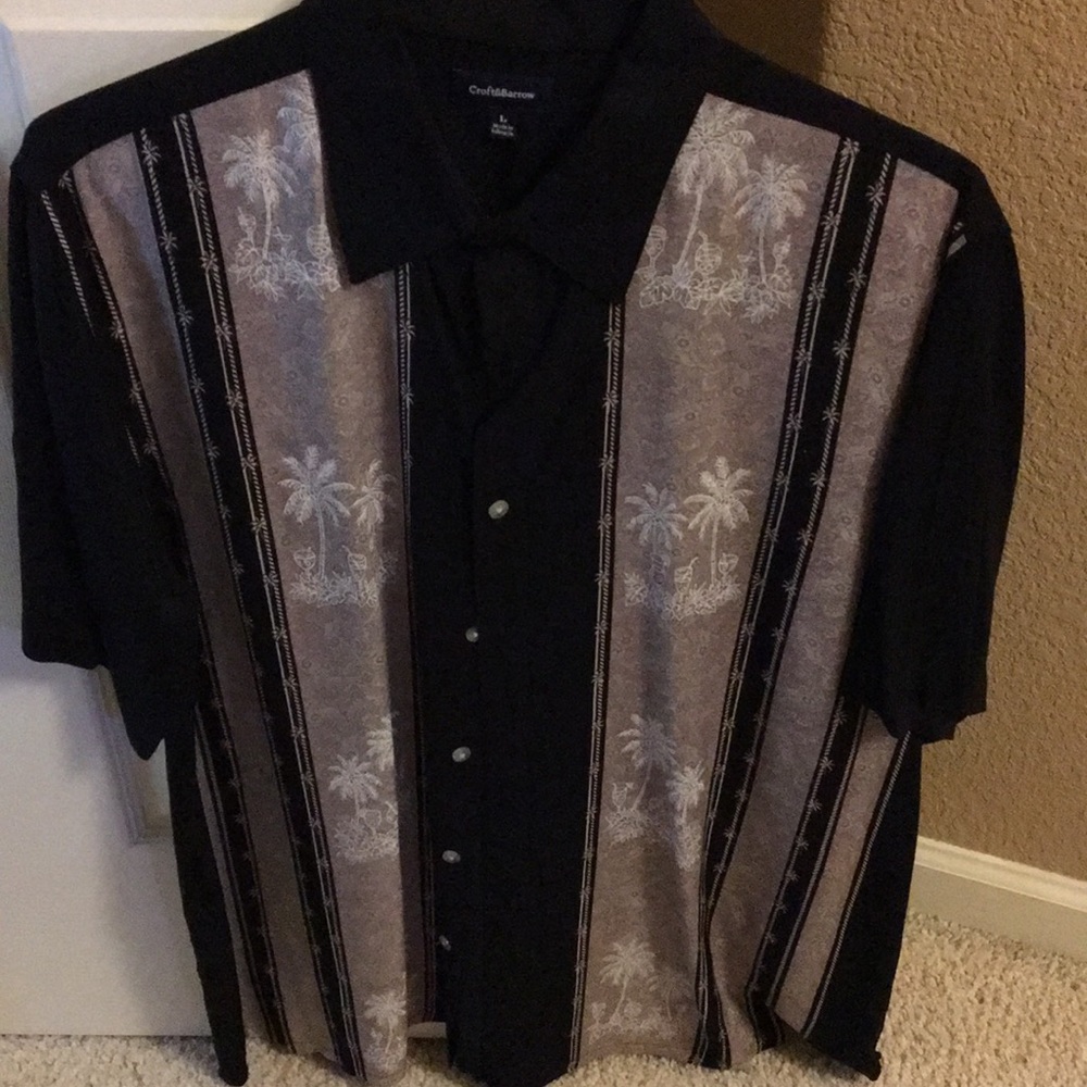 Croft&barrow men’s Hawaiian shirt. Vintage looking